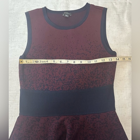 Ann Taylor Blue Midi Dress Elegant Design 🍾 - Picture 4 of 11